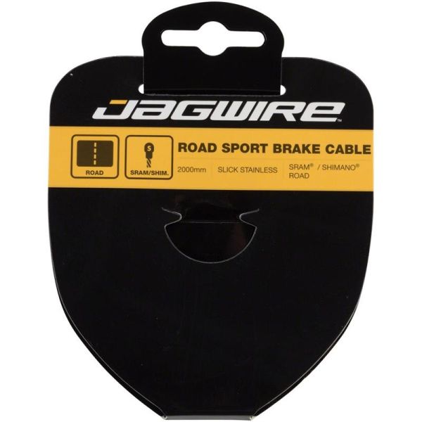 Jagwire Sport Brake, Stainless, 2000mm Road