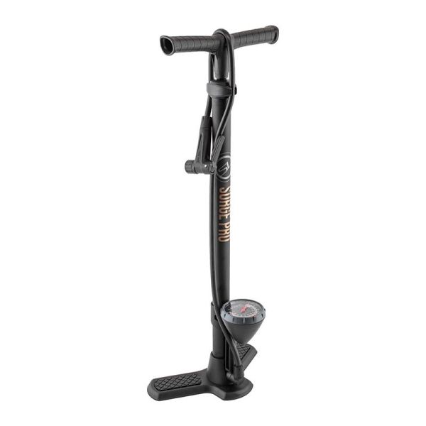 Sunlite Air Surge Pro Floor Pump, Black