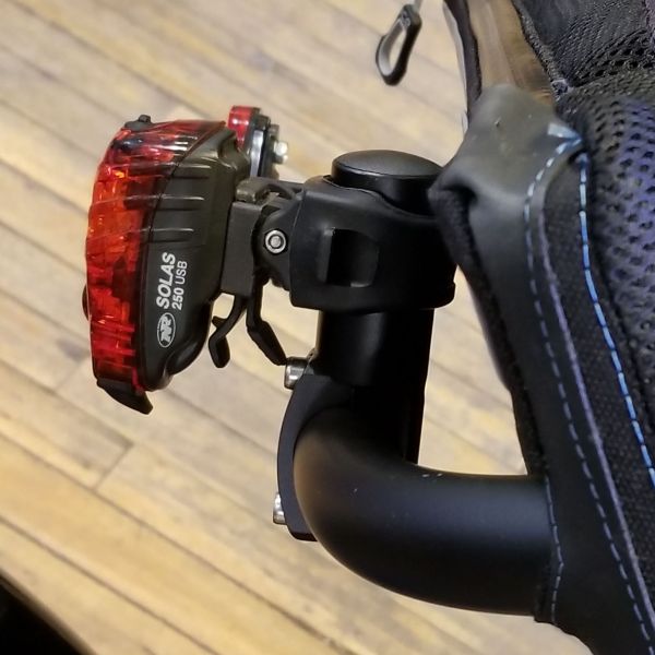Seat Rail Light Mount